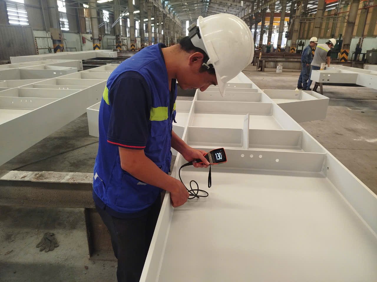Nghiệm thu sơn và đo DFT